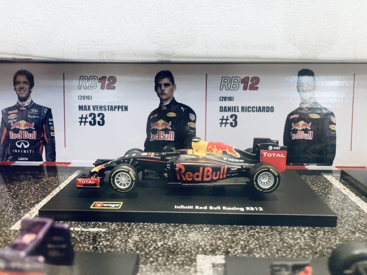 Amazon | 1/43 Burago ブラーゴ レッドブル F1 RB9 RB12 RB16B RB18